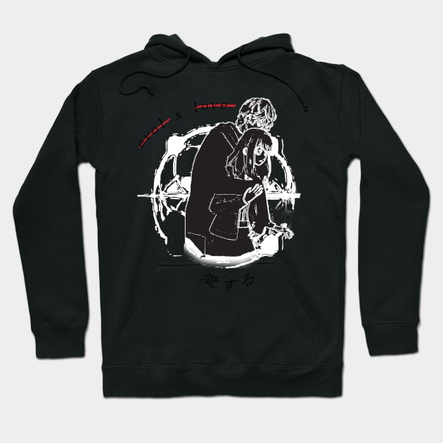 Evol x Love ''CIRCLE OF DEATH'' V2 Hoodie by riventis66